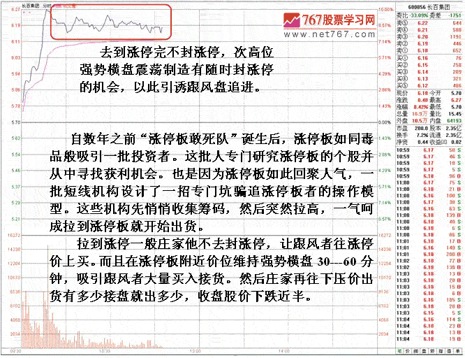 庄家吸筹拉高出货欺诈