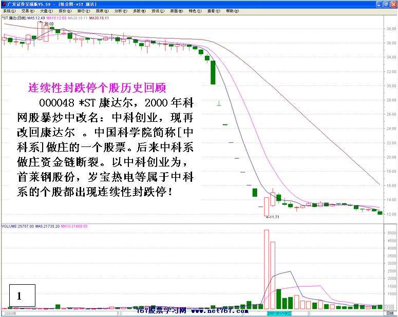 连续跌停个股分析