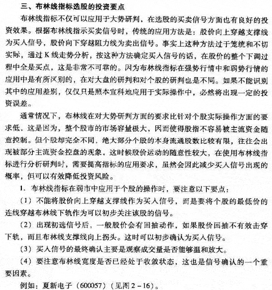 布林线选股技巧