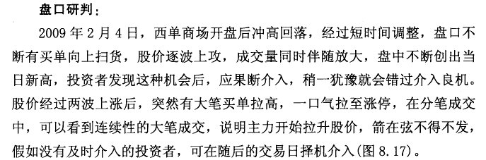 西单商场K线实战