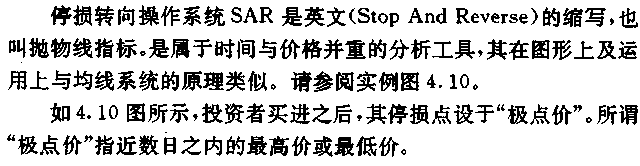 停损指标 SAR