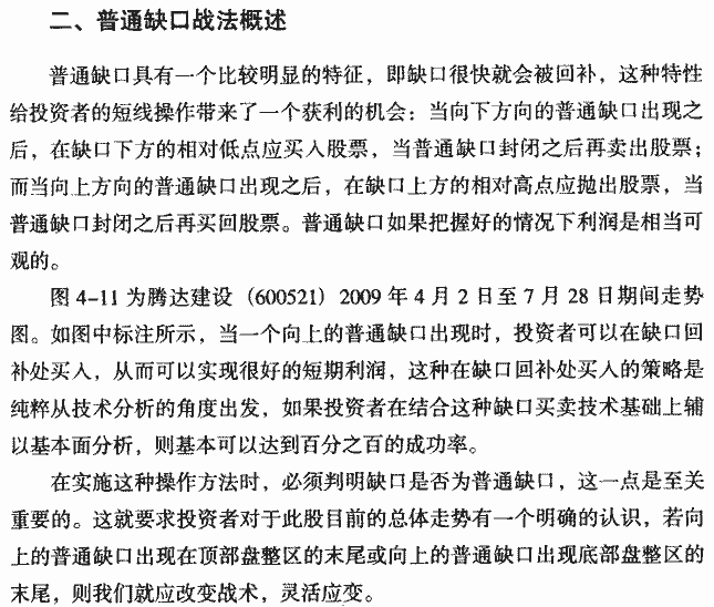 普通缺口实战案例分析