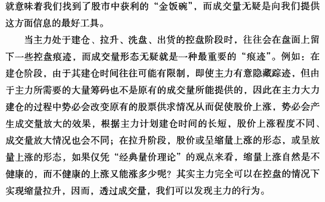 成交量代表了什么