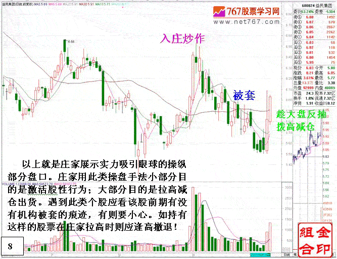 益民集团庄家操纵盘口