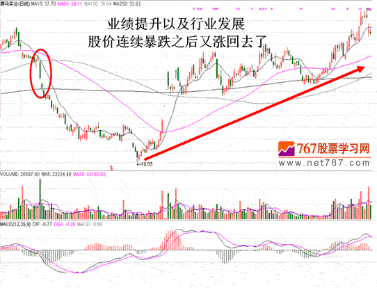 公司业绩影响股价案例